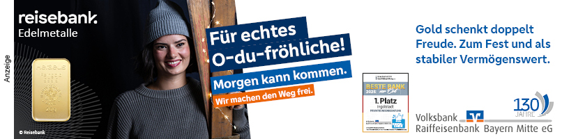 Edelmetalle zu Weihnachten