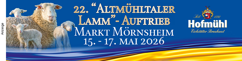 22. Altmühltaler Lamm-Auftrieb in Mörnsheim